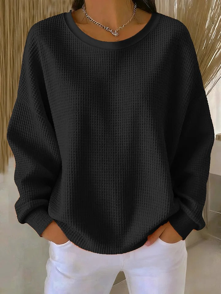 Hazel Zoe™ | Sweater with a Wide Collar