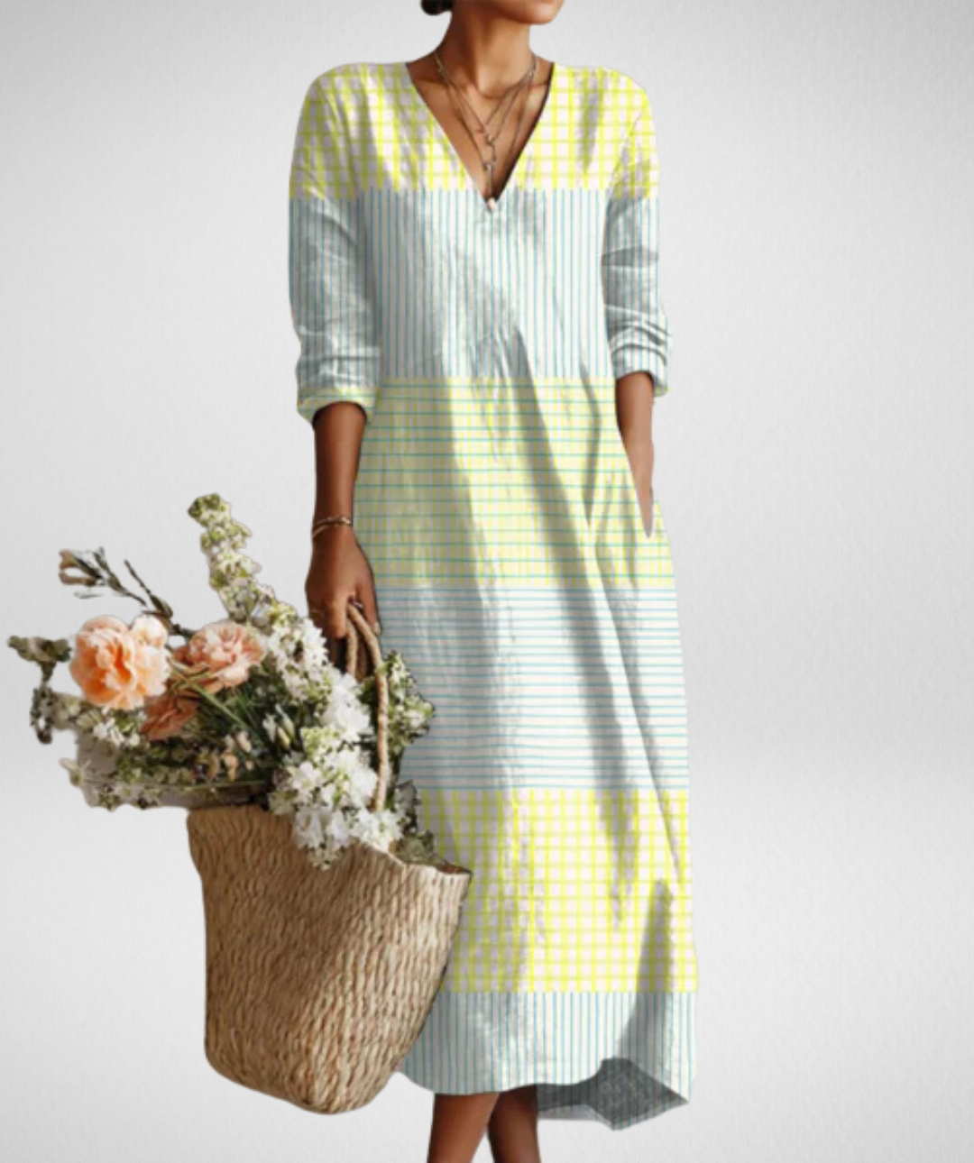 Olivia™ - Crisp Linen Dress