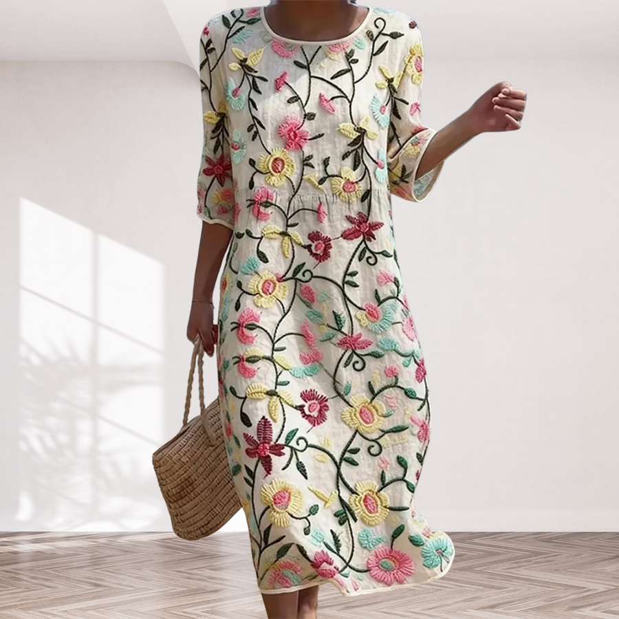 Rebecca | Women's Floral Pattern Dress