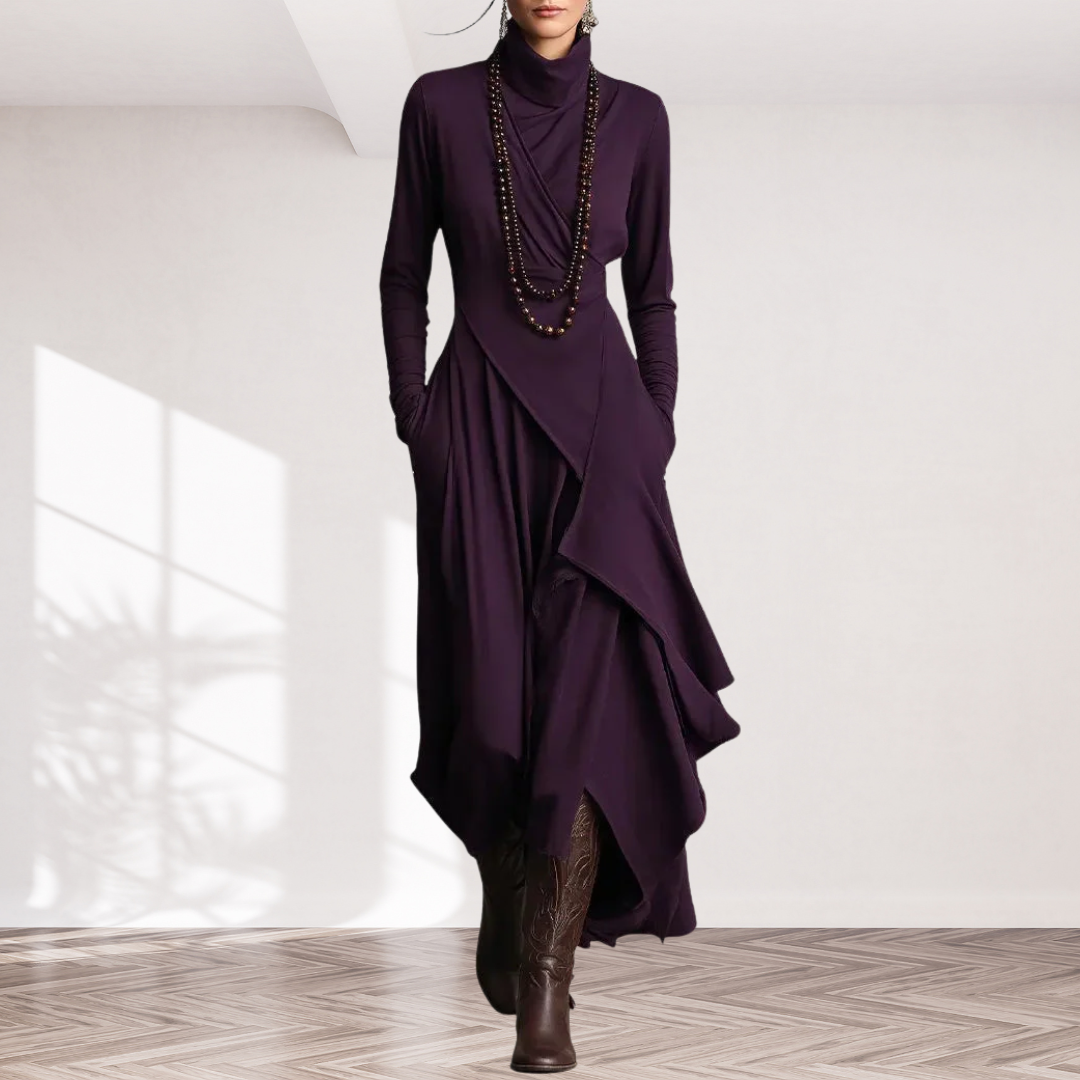 Rose | Maxi Pleated Dress