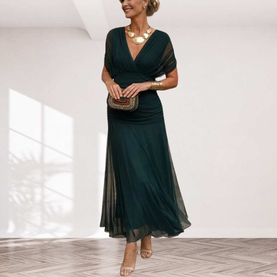 ROSSANA – Off-Shoulder Maxi Dress