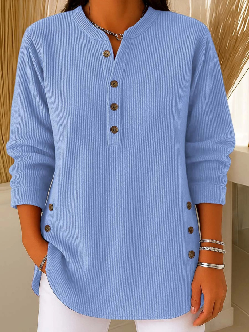Hazel Zoe™ | Sweater with a Round Neckline