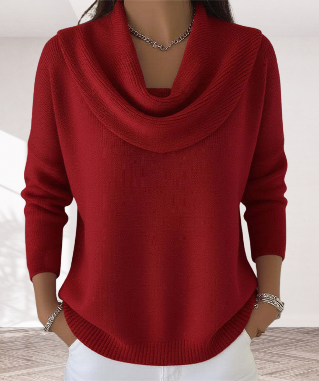 Hazel Zoe™ | Sweater with Collar