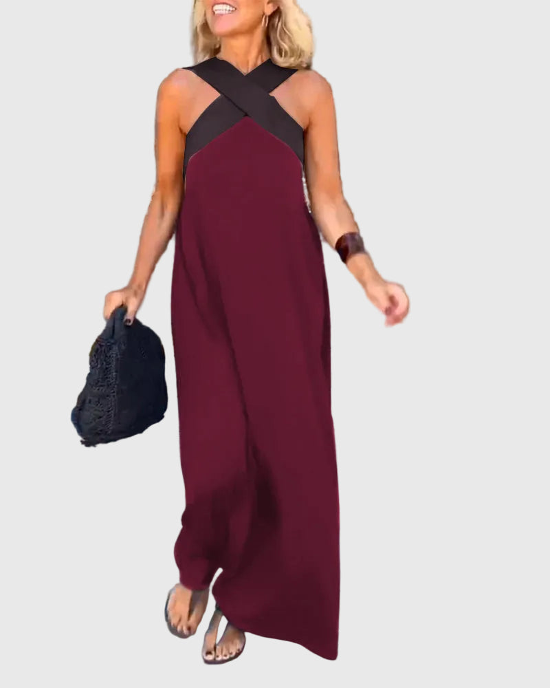 Leila | Graceful Flowing Maxi Dress