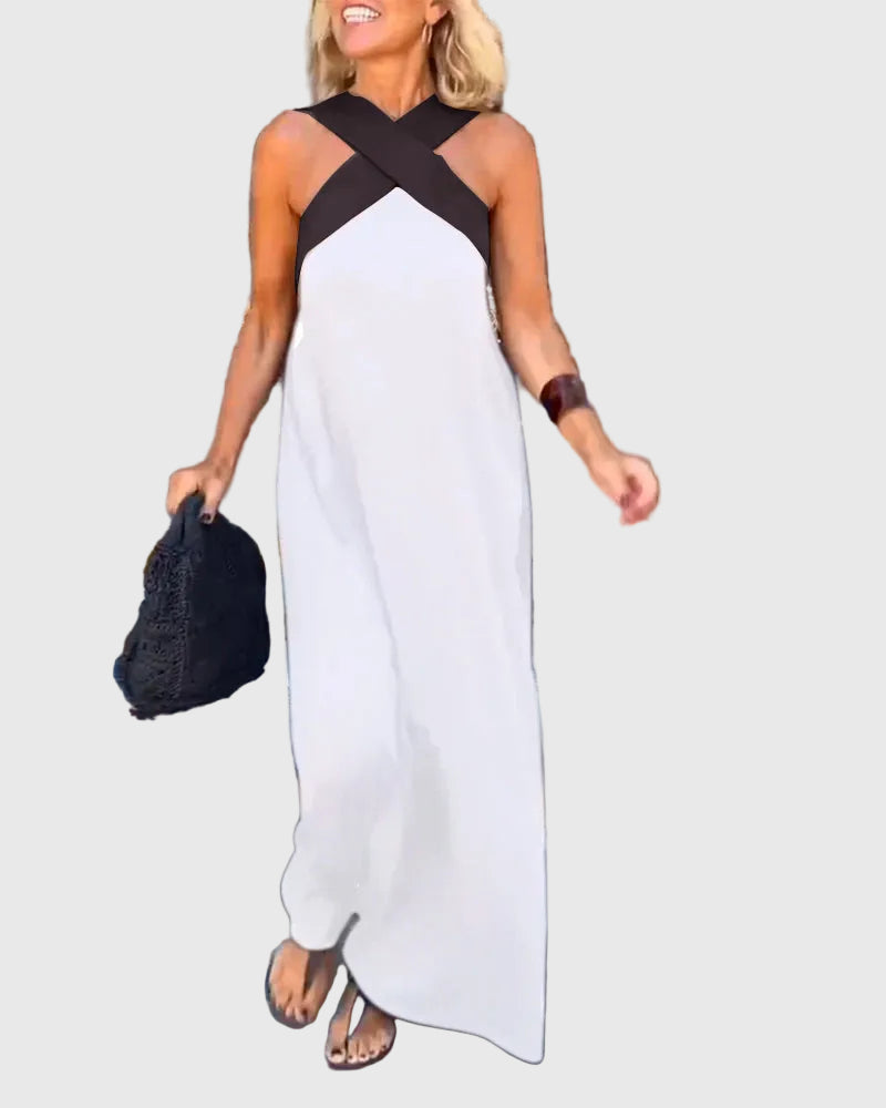Leila | Graceful Flowing Maxi Dress