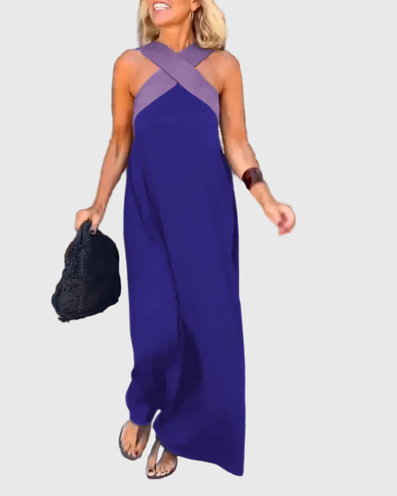 Leila | Graceful Flowing Maxi Dress