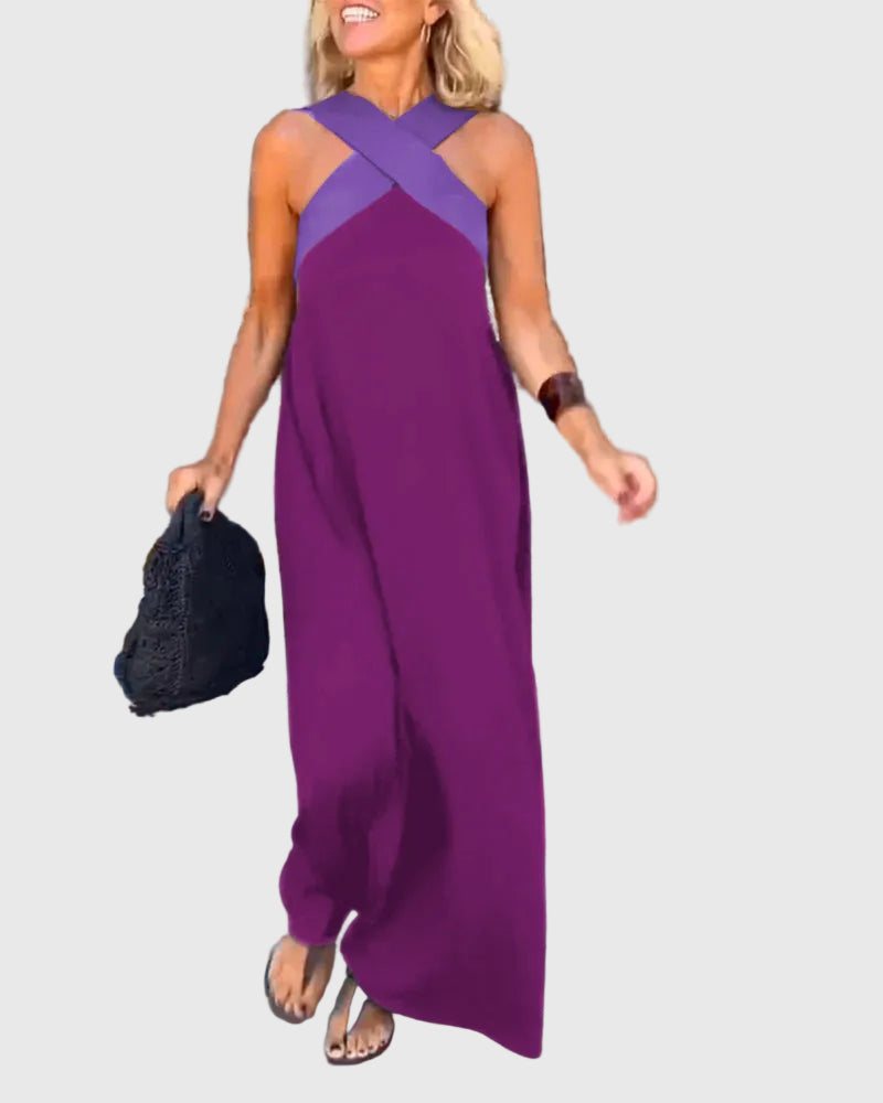 Leila | Graceful Flowing Maxi Dress