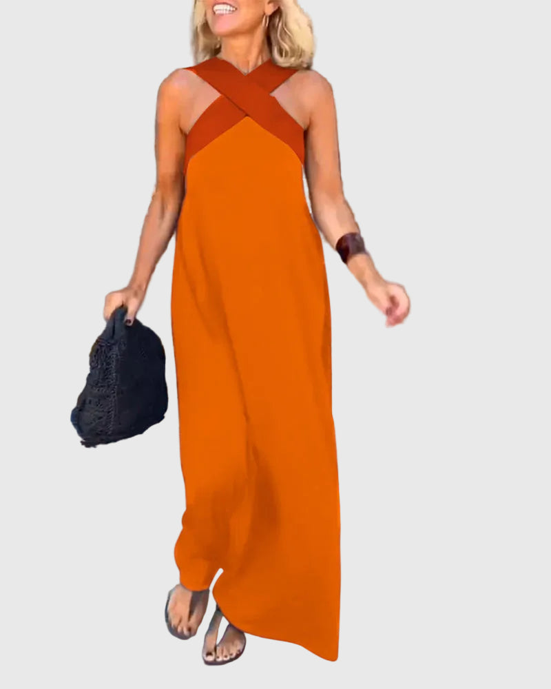 Leila | Graceful Flowing Maxi Dress
