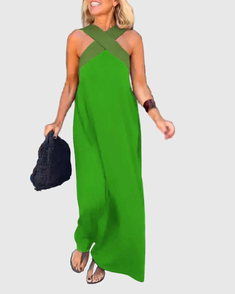 Leila | Graceful Flowing Maxi Dress