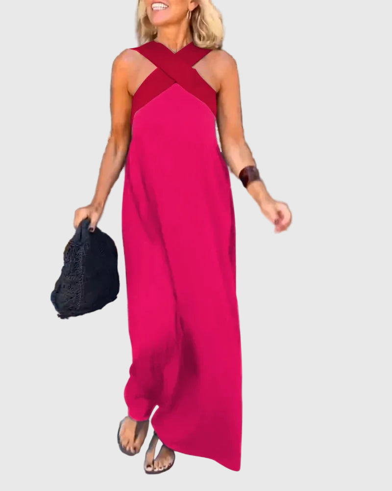 Leila | Graceful Flowing Maxi Dress