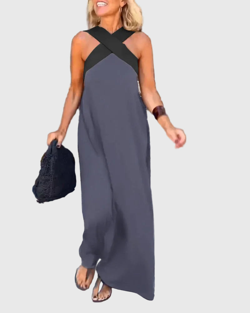 Leila | Graceful Flowing Maxi Dress