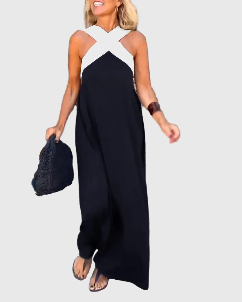 Leila | Graceful Flowing Maxi Dress