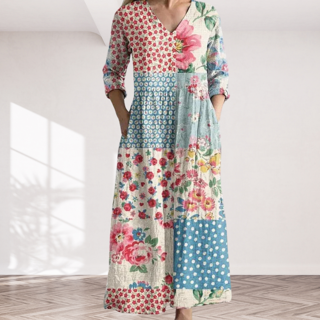 Helena | Graceful Flowing Maxi Dress
