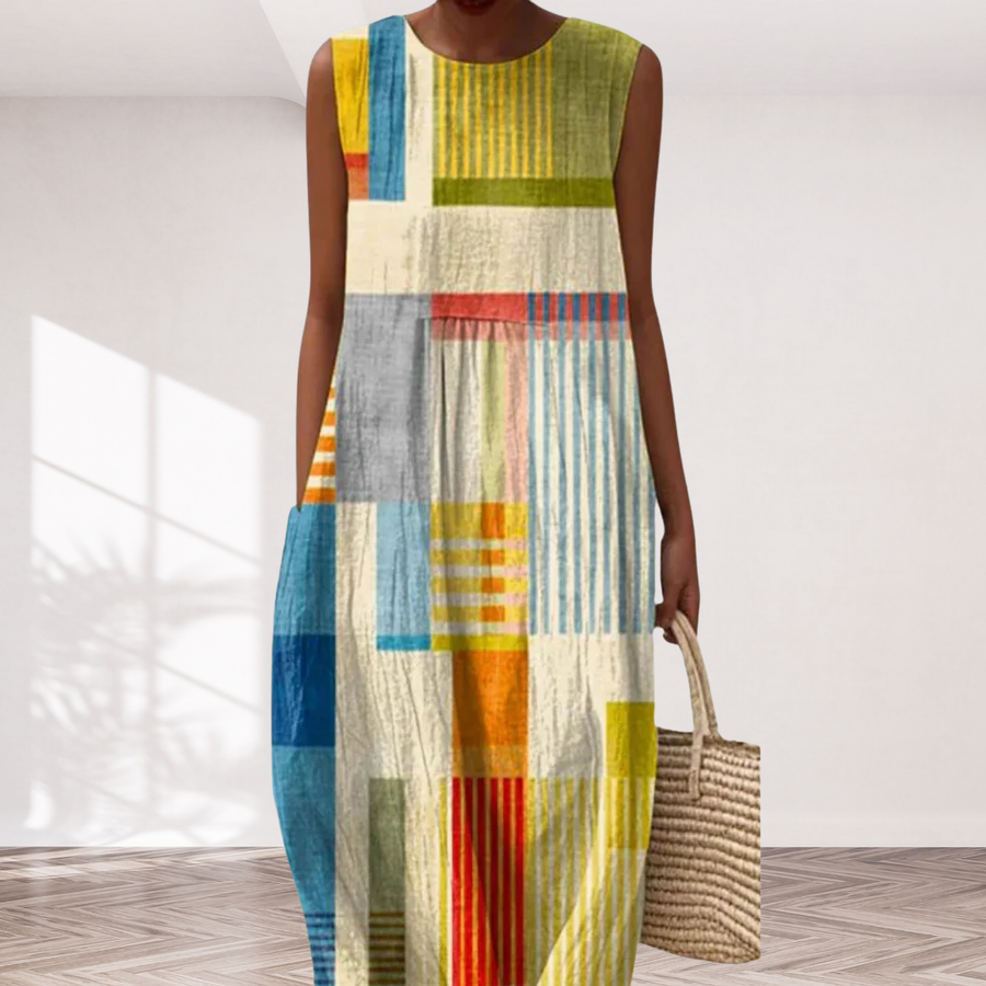 Eve™ Geometric Midi Dress