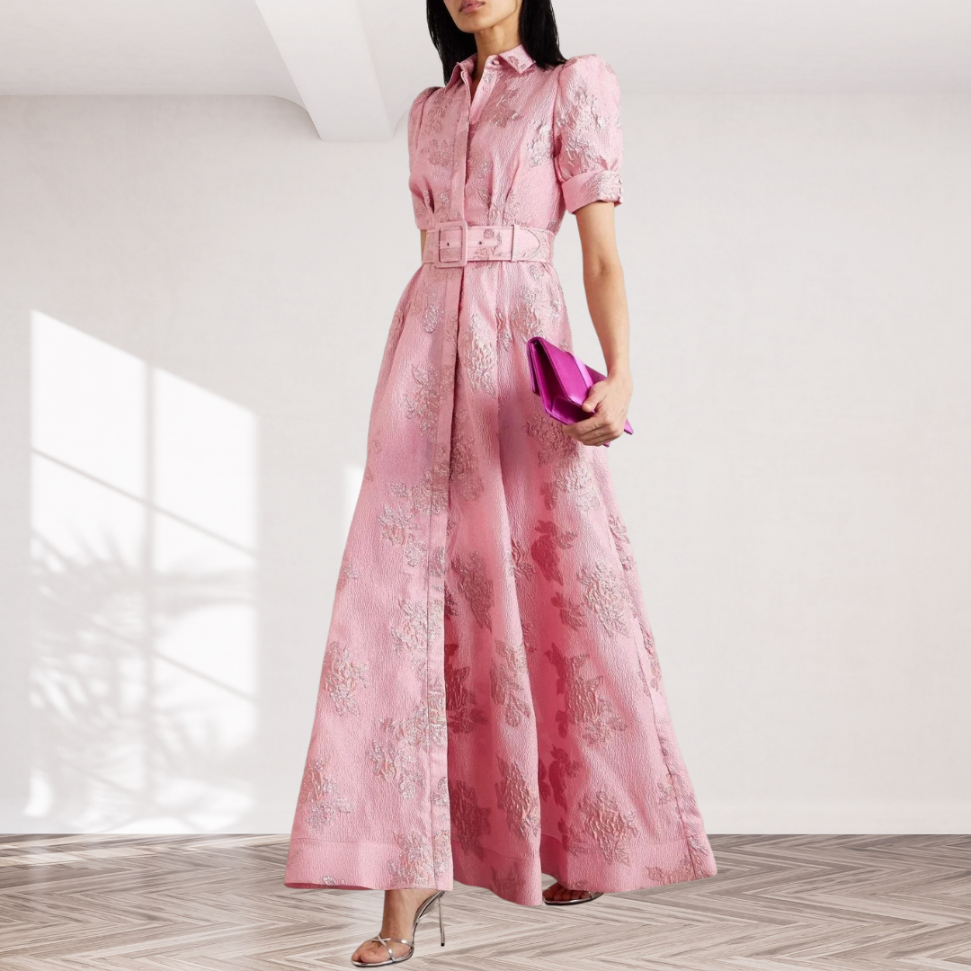 Aria | Dress with Short Puff Sleeves
