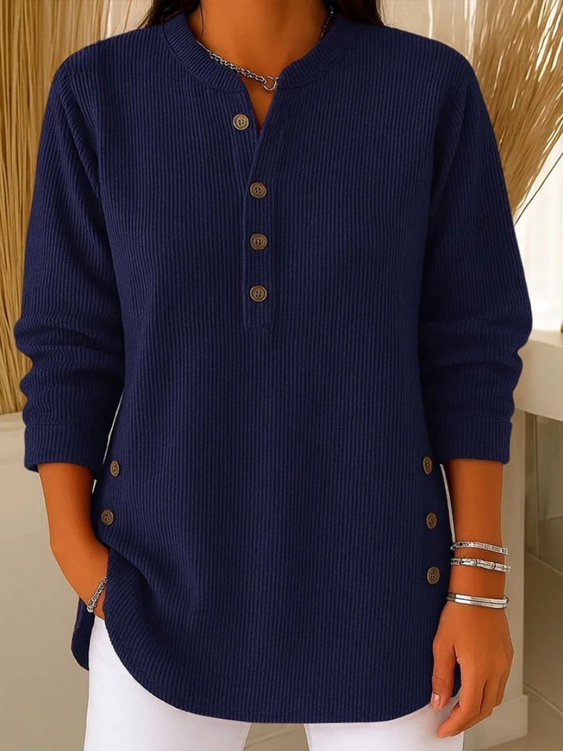 Hazel Zoe™ | Sweater with a Round Neckline