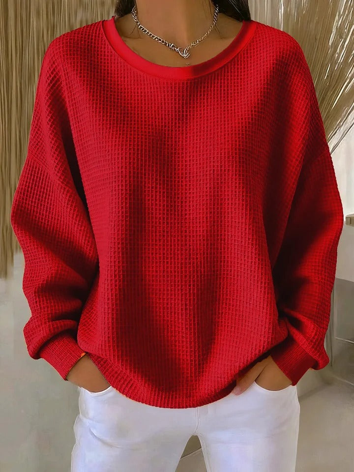 Hazel Zoe™ | Sweater with a Wide Collar