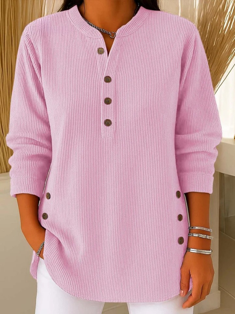 Hazel Zoe™ | Sweater with a Round Neckline