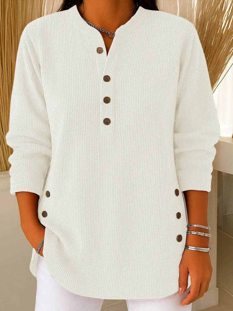 Hazel Zoe™ | Sweater with a Round Neckline
