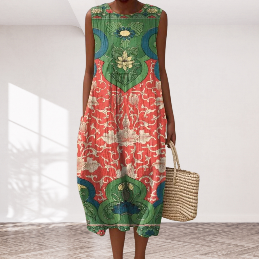 Vera™ Bohemian Midi Dress