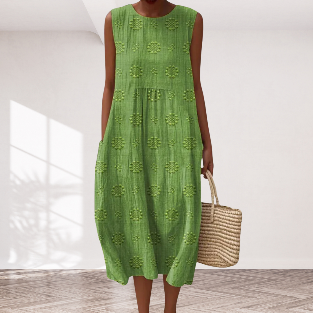 Rose™ Embroidered Midi Dress
