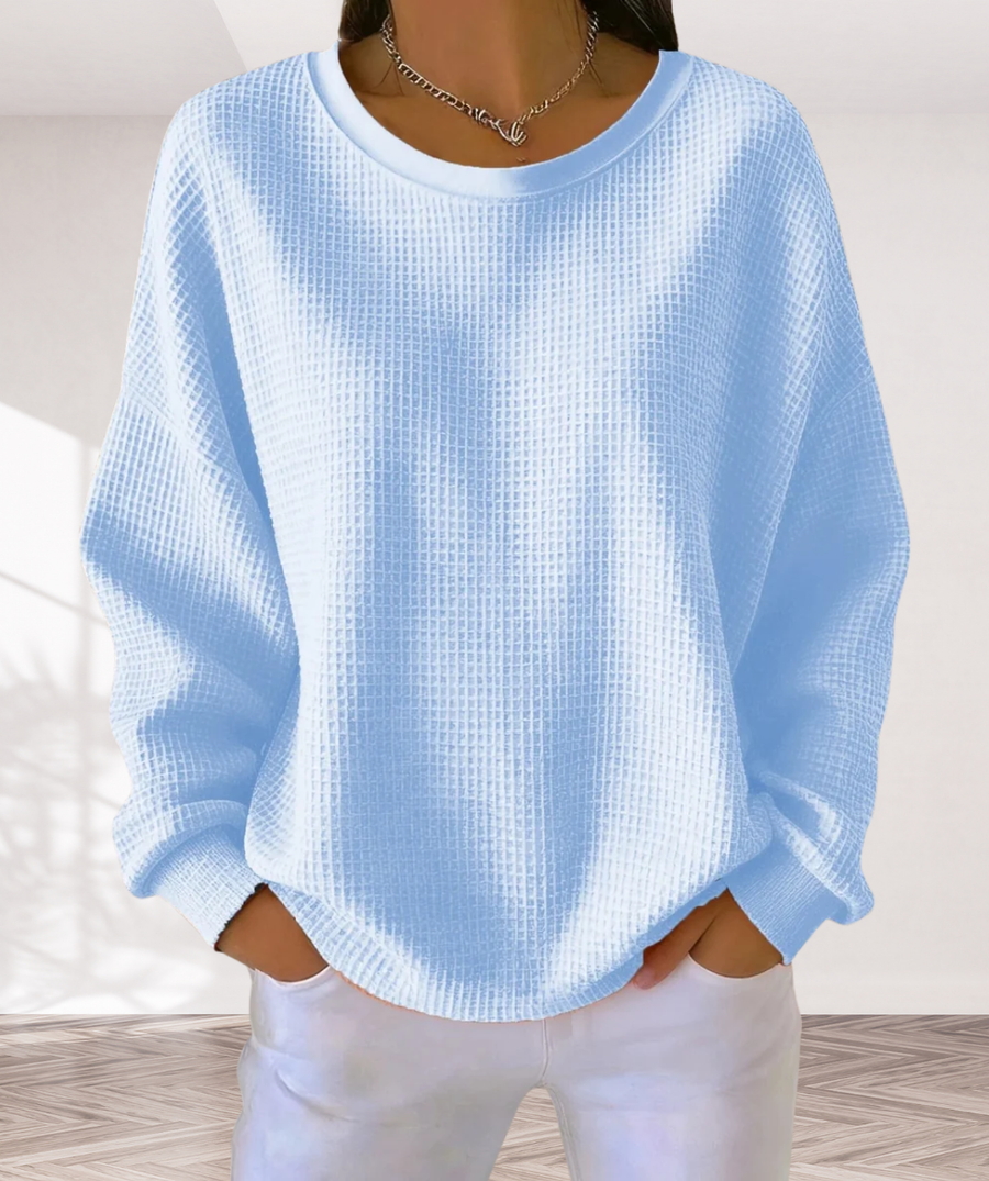 Hazel Zoe™ | Sweater with a Wide Collar