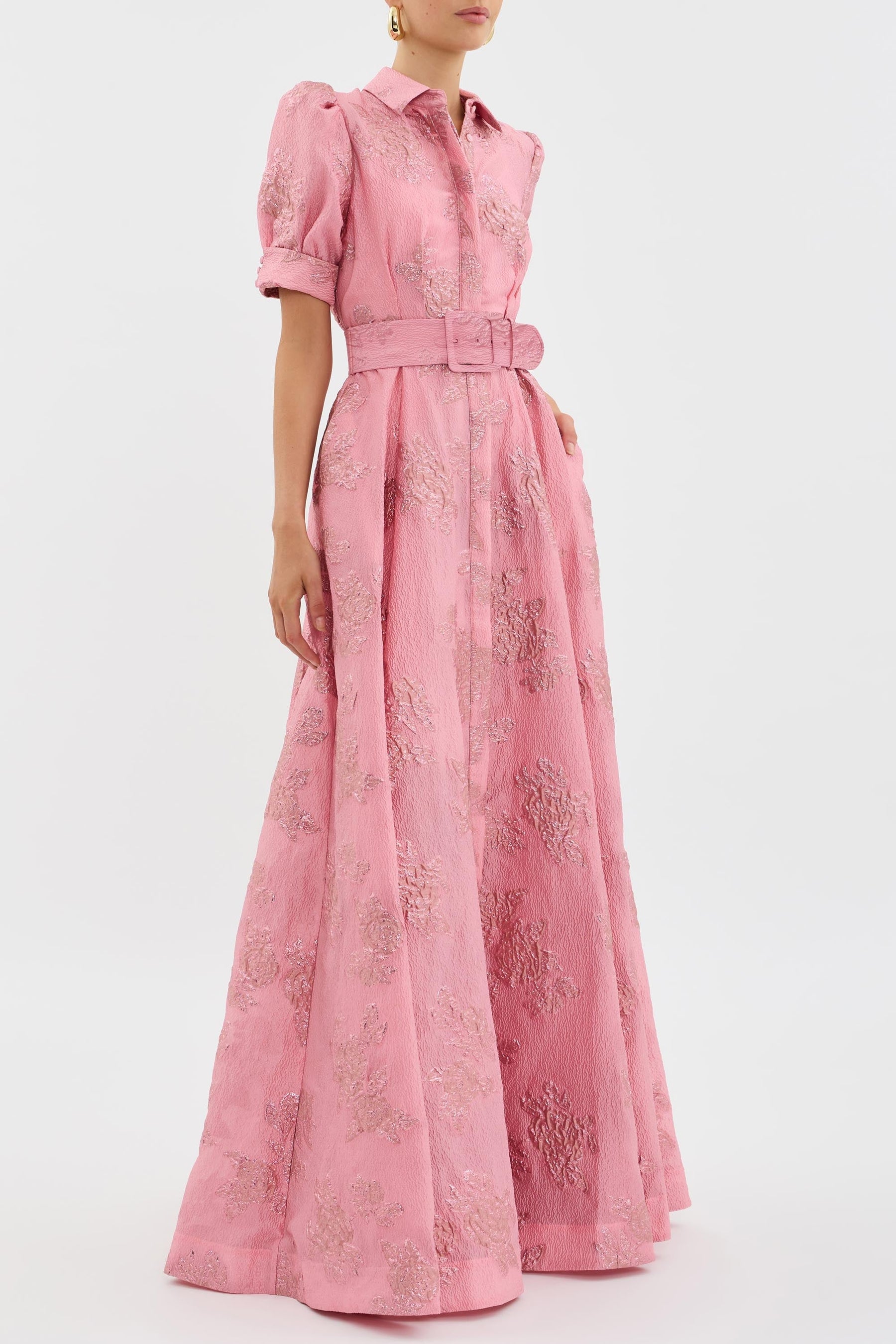 Aria | Dress with Short Puff Sleeves