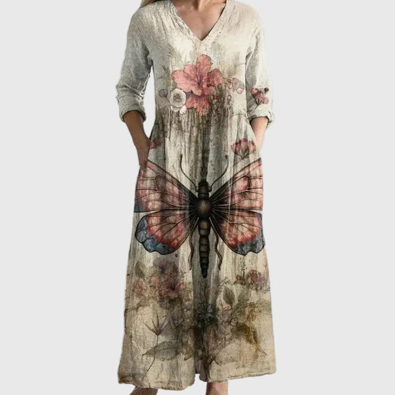 Helena | Graceful Flowing Maxi Dress