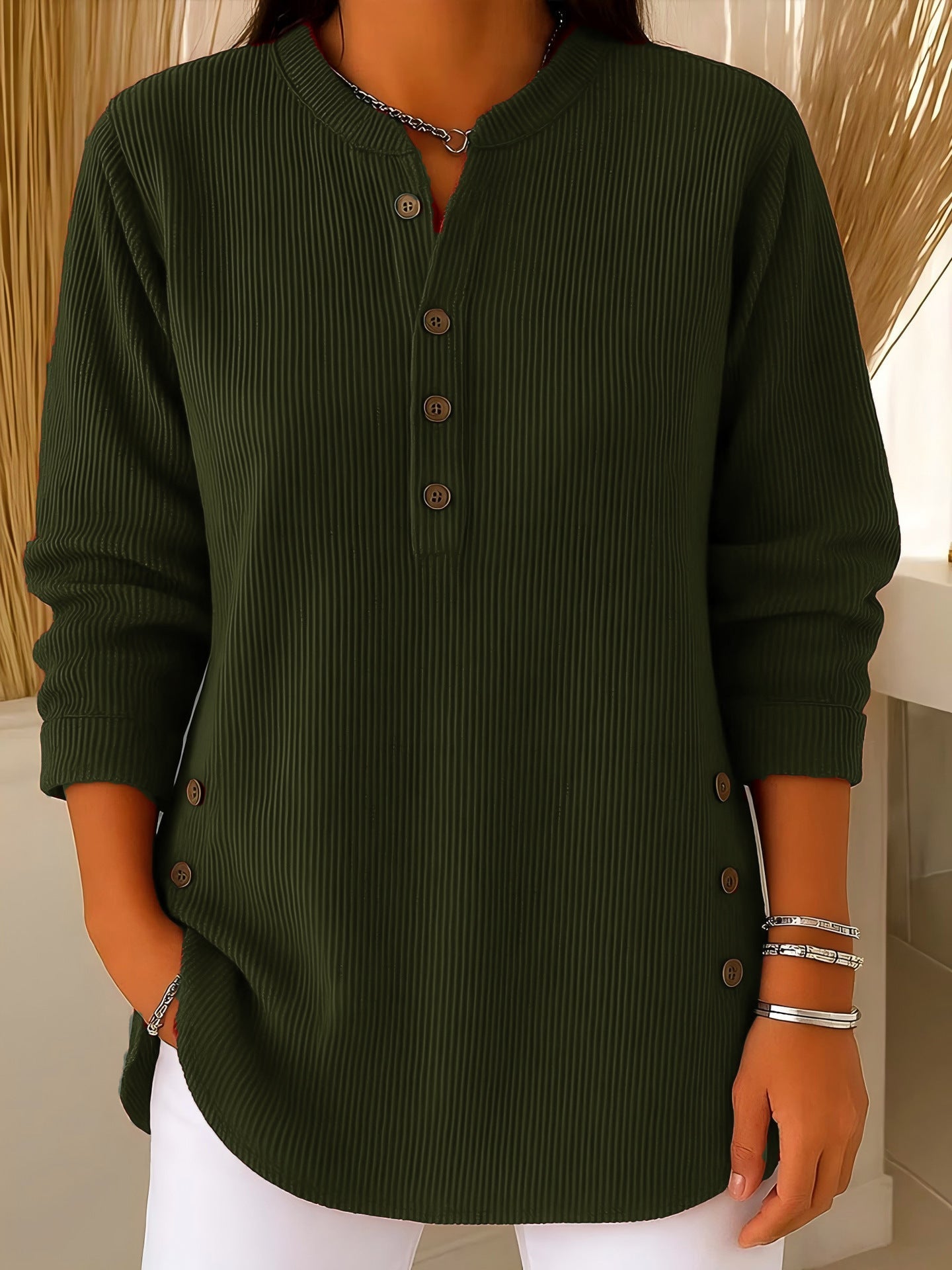 Hazel Zoe™ | Sweater with a Round Neckline