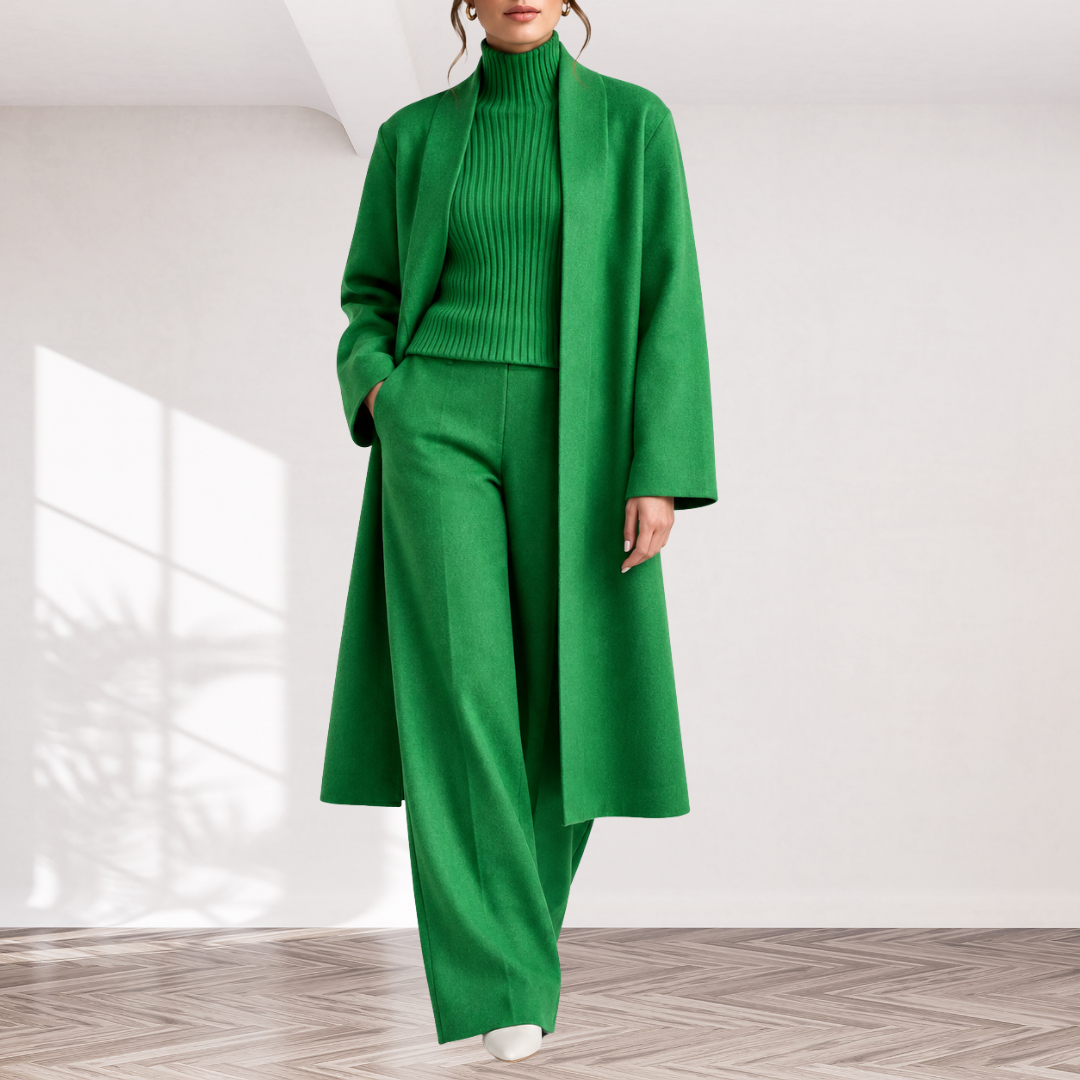 Madeleine Cashmere Signature Knit Set