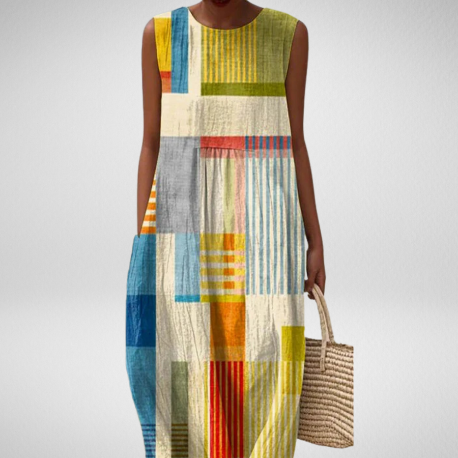 Eve™ Geometric Midi Dress