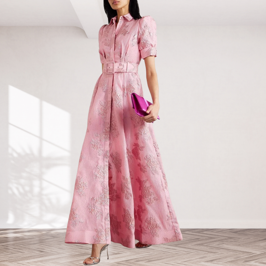 Aria | Dress with Short Puff Sleeves