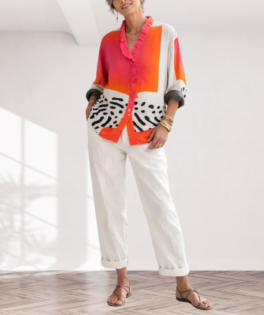Viola™ Relaxed Print Blouse