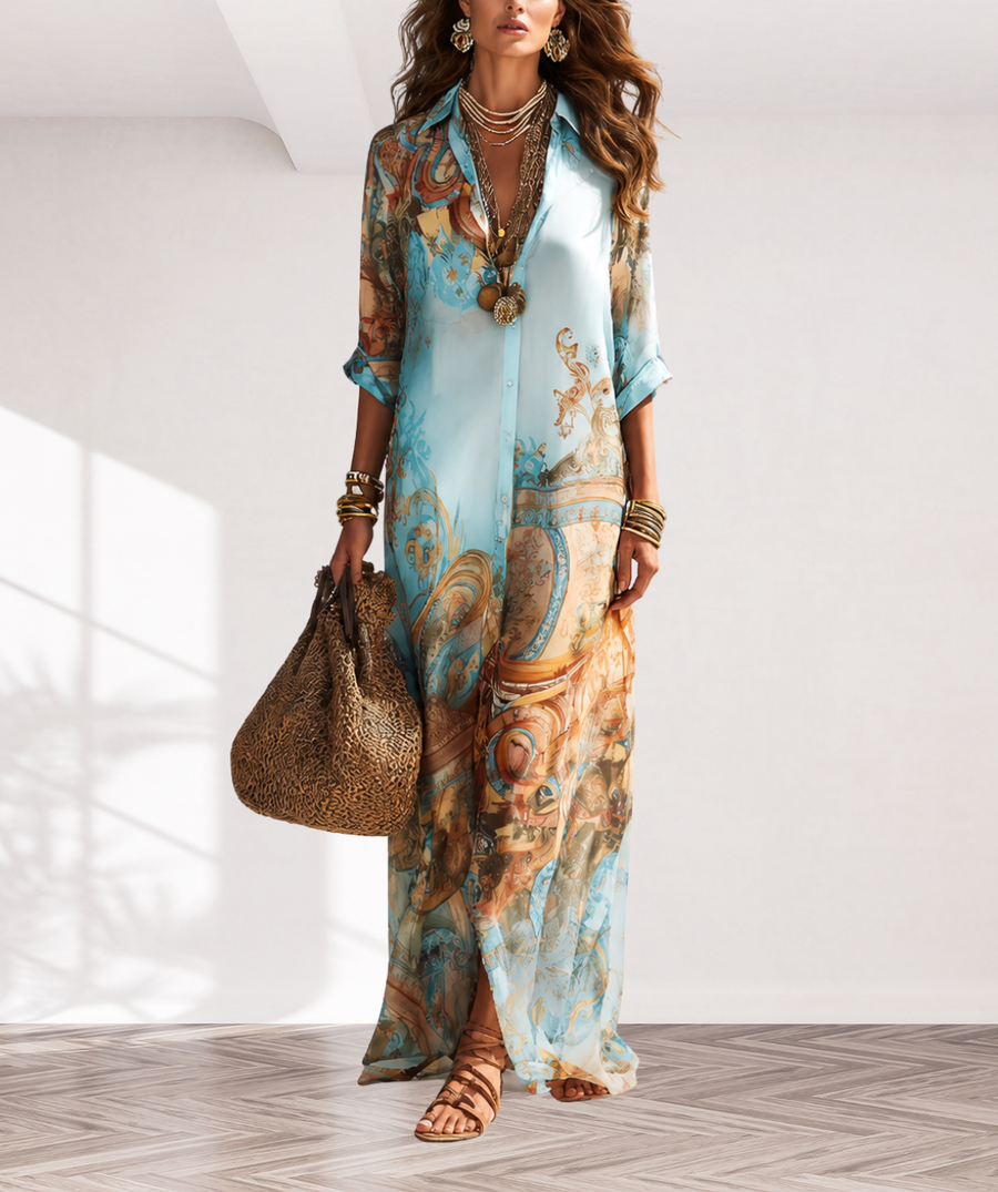 Cléo Kaftan Dress