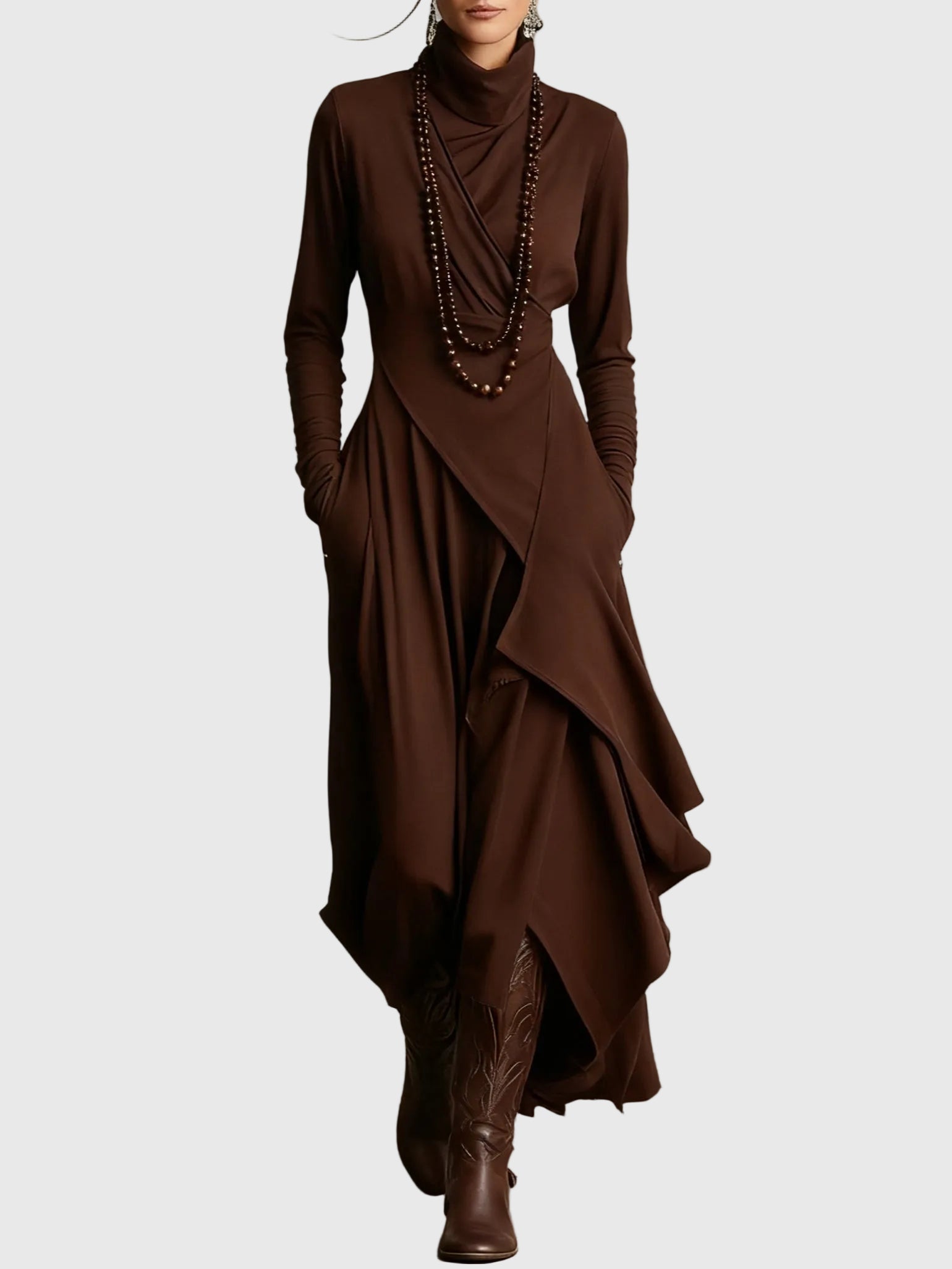 Rose | Maxi Pleated Dress