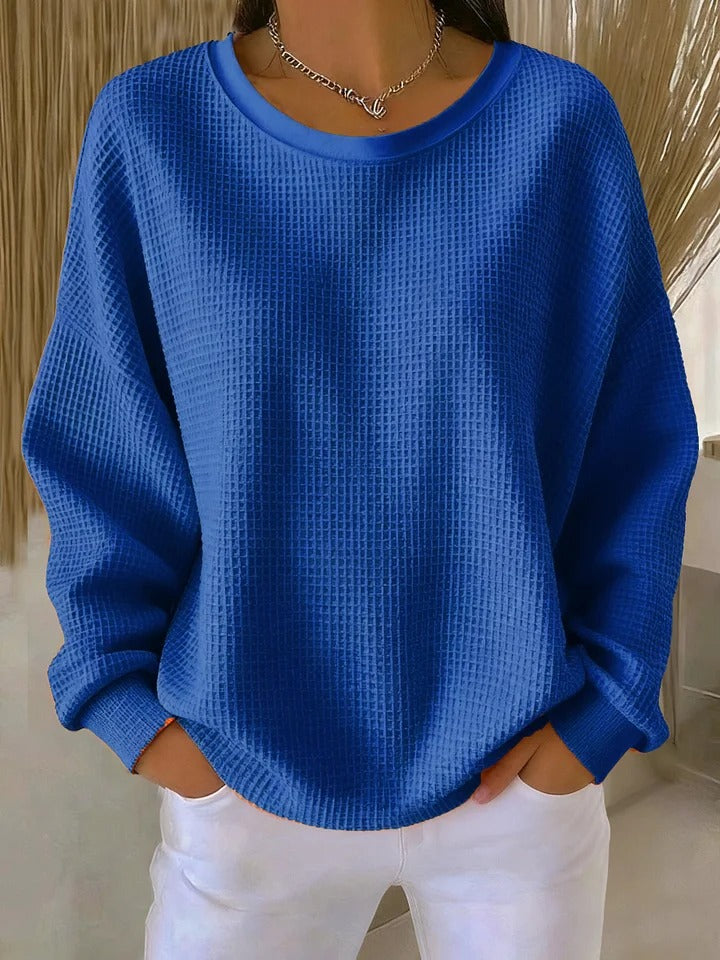 Hazel Zoe™ | Sweater with a Wide Collar