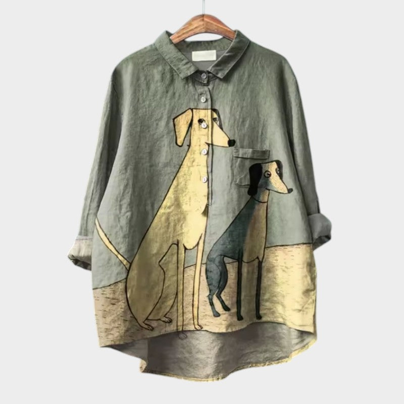 Amélie | Elegant summer blouse