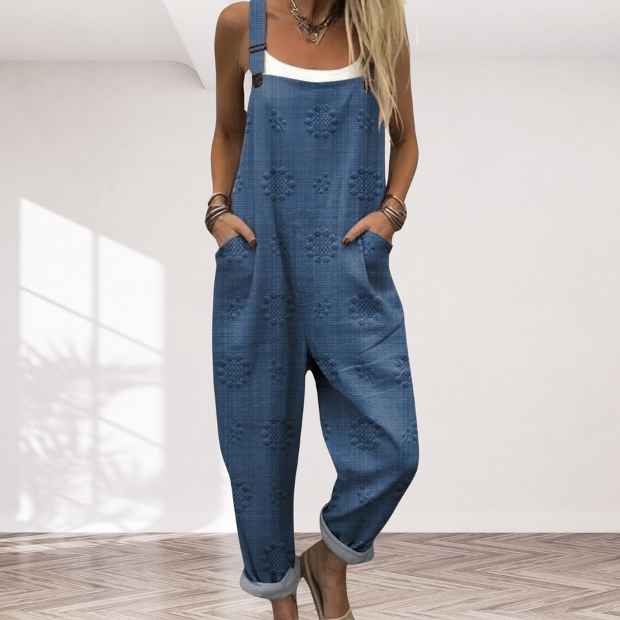 Freja - Relaxed Pattern Jumpsuit