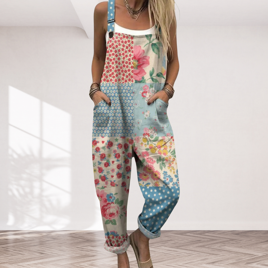Frigg - Patchwork Blossom Jumpsuit
