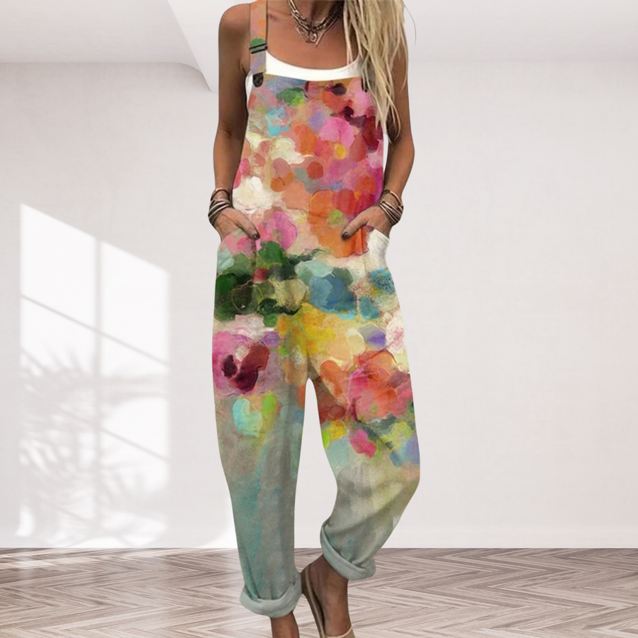 Frederica - Artistic Bloom Jumpsuit