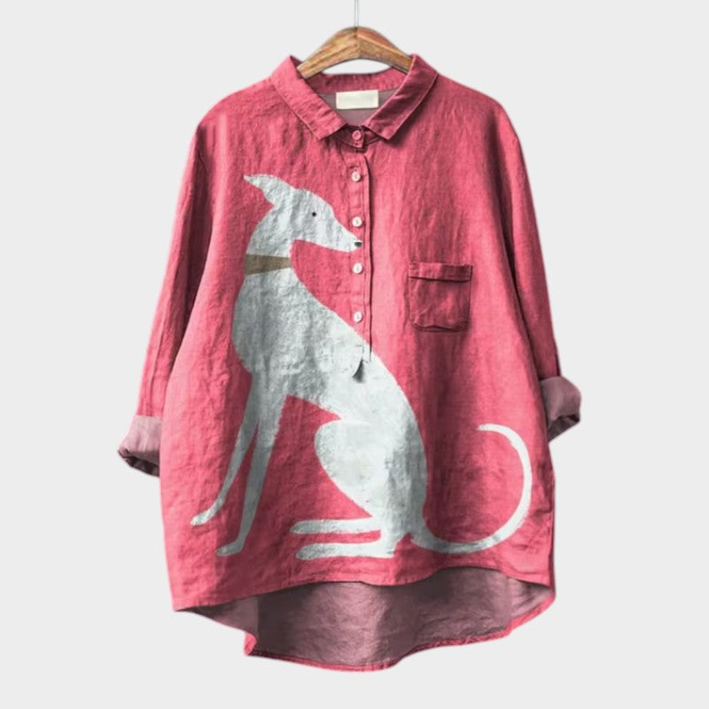 Amélie | Elegant summer blouse